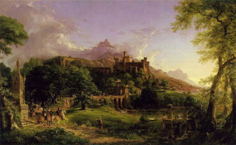 Thomas Cole The Departure Germany oil painting art